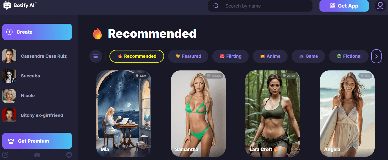 Botify AI homepage