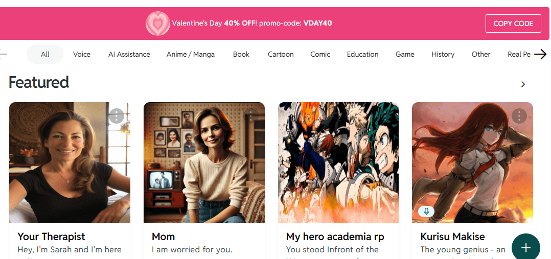 ChatFAI homepage